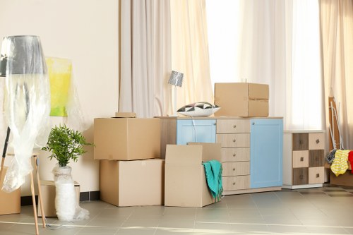 Professional packing help for a Clapham home move