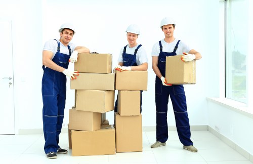 Local flat removals planning in Clapham near apartment buildings