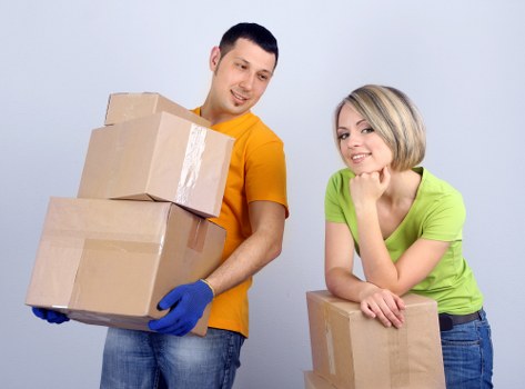 Packing and loading support for a Clapham flat or house move