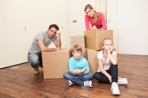 Sorted reusable furniture and donated items for charity partnerships