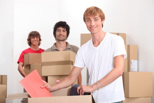 Removal van for home and business moves around Clapham